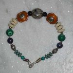 Hand carved Nepalese Beads Bracelet