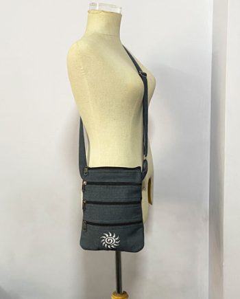 Five Zipper Cotton Bags