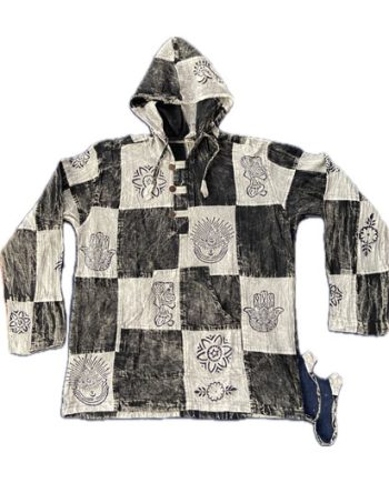 Light Weight Patchwork Hoodies