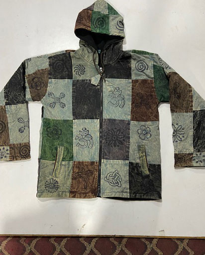 Thick Cotton Patchwork Jackets