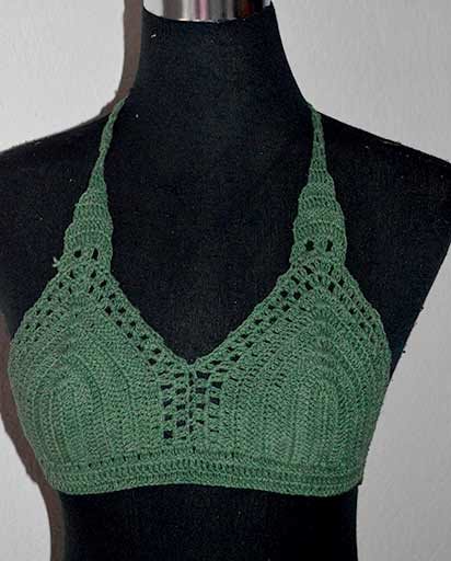 Cotton Crochet Bra Tops