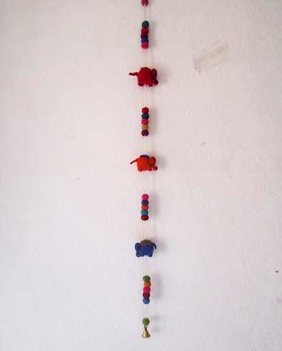 Felt Elephant Door Hangings