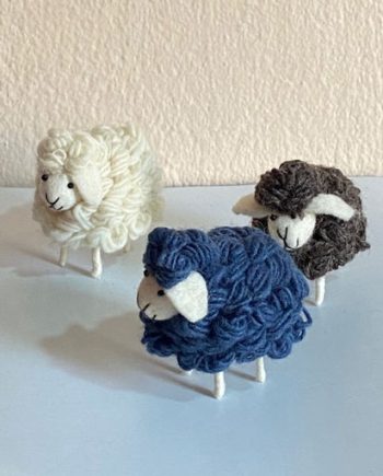 Handmade Wool Felted Sheep