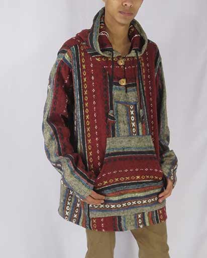 Hand Brushed Cotton Hooded Jackets