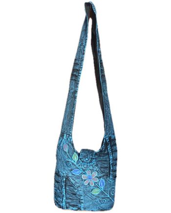 Patched Flower Cotton Bags