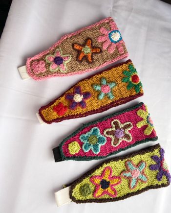Cotton Crochet Flower headbands