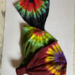 Cotton Tie Dyed Headbands