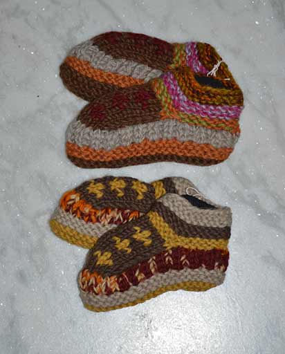 Kids Woolen Room Slippers