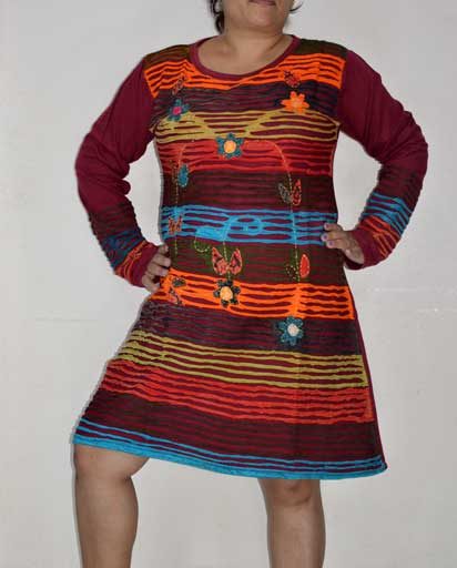 Long Sleeve Cotton Dresses