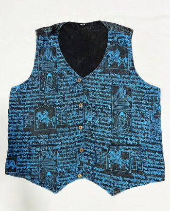 Patchwork Cotton Waist Coat