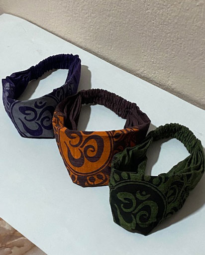 Light Fabric Cotton Headbands