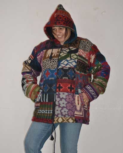 Full Patch Warm Woolen Jackets