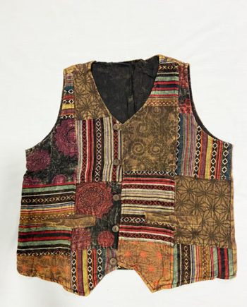 Patchwork Cotton Waist Coat