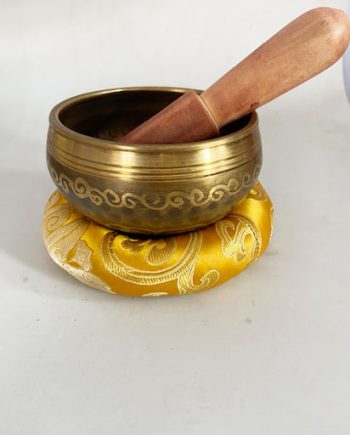 OM Embossed Hammered Singing Bowl