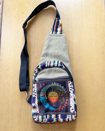 Sun Moon Cotton Chest Bags