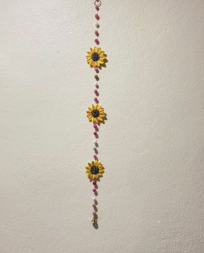 Sunflower Felt Door Hanging