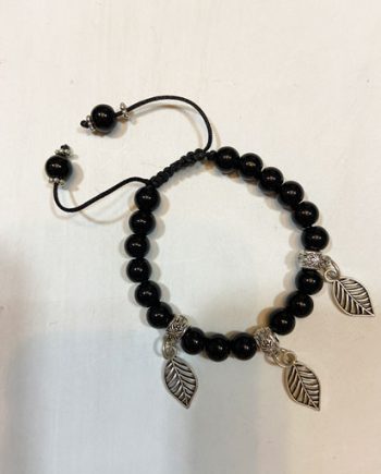 Three Leaf Stone Bracelet
