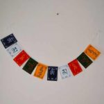 Tibetan Mantra Velet Prayer Flags