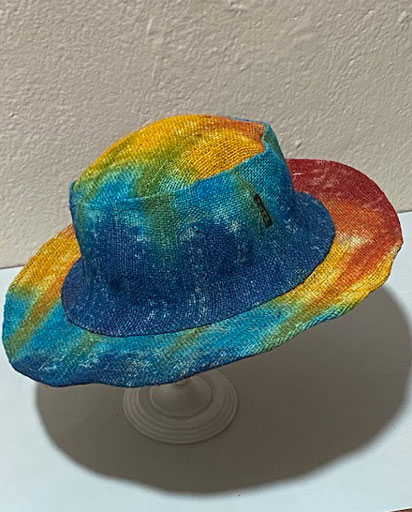 Tie Dye Bohemian Hemp Hat
