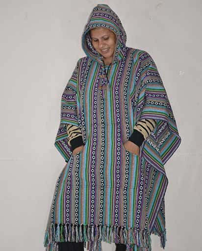 Himalayan Long Cotton Ponchos