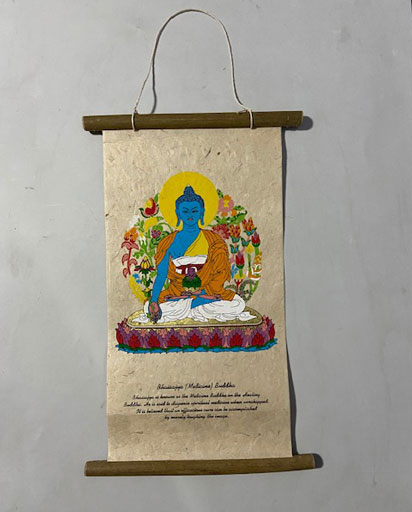 Bhaisajya Medicine Buddha Wall Hanging