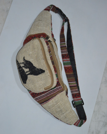 Handmade Hemp Belt Bags