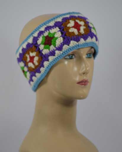 Woolen Patch Fleece Lined Headbands